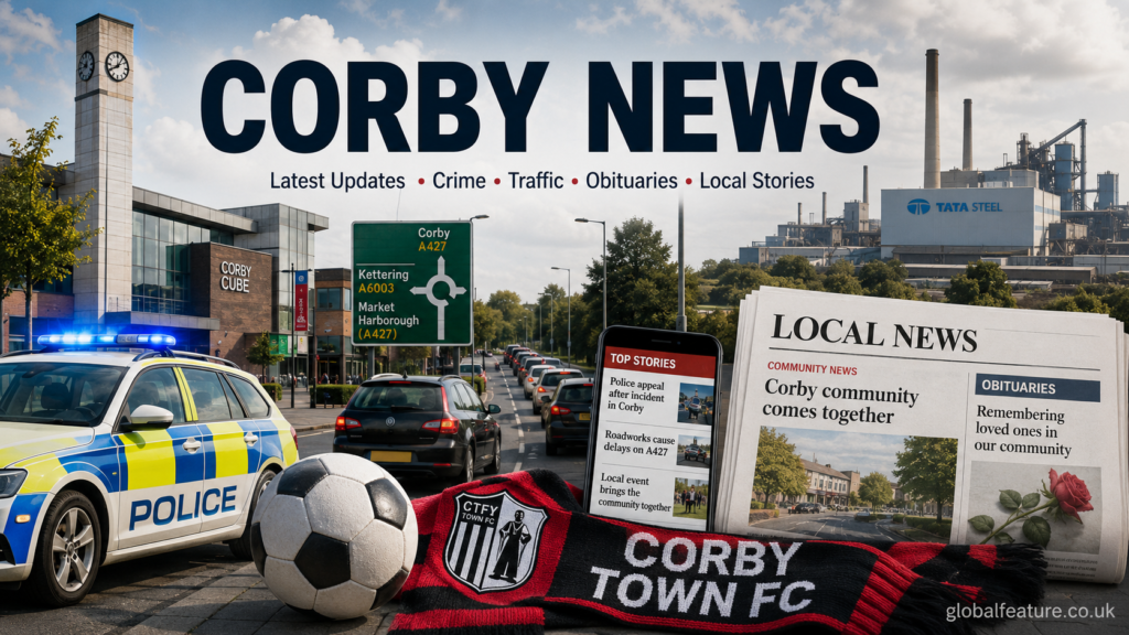 Corby News: Where to Find Local Updates, Crime Reports, Traffic Alerts, Obituaries and Community Stories corby news