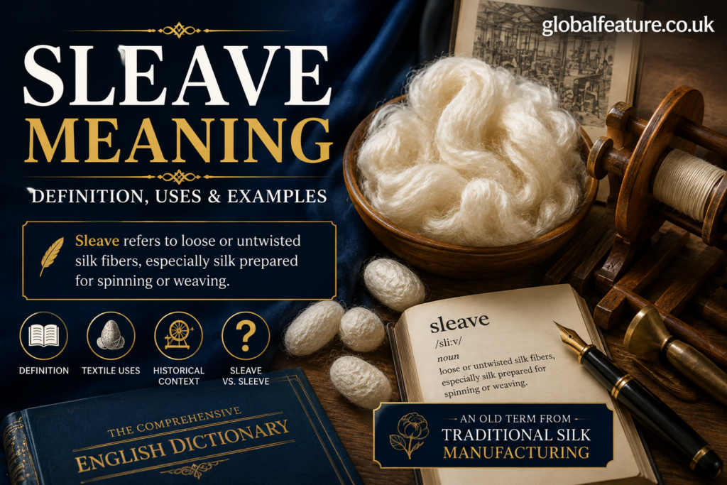 Sleave Meaning