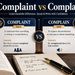 complaint vs complain
