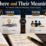 there and their meaning